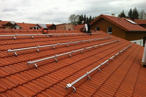 Halterung für Photovoltaik